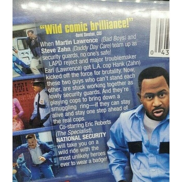 National Security DVD 2003 Full Screen Martin Lawrence Steve Zahn No Scratches - Picture 5 of 10
